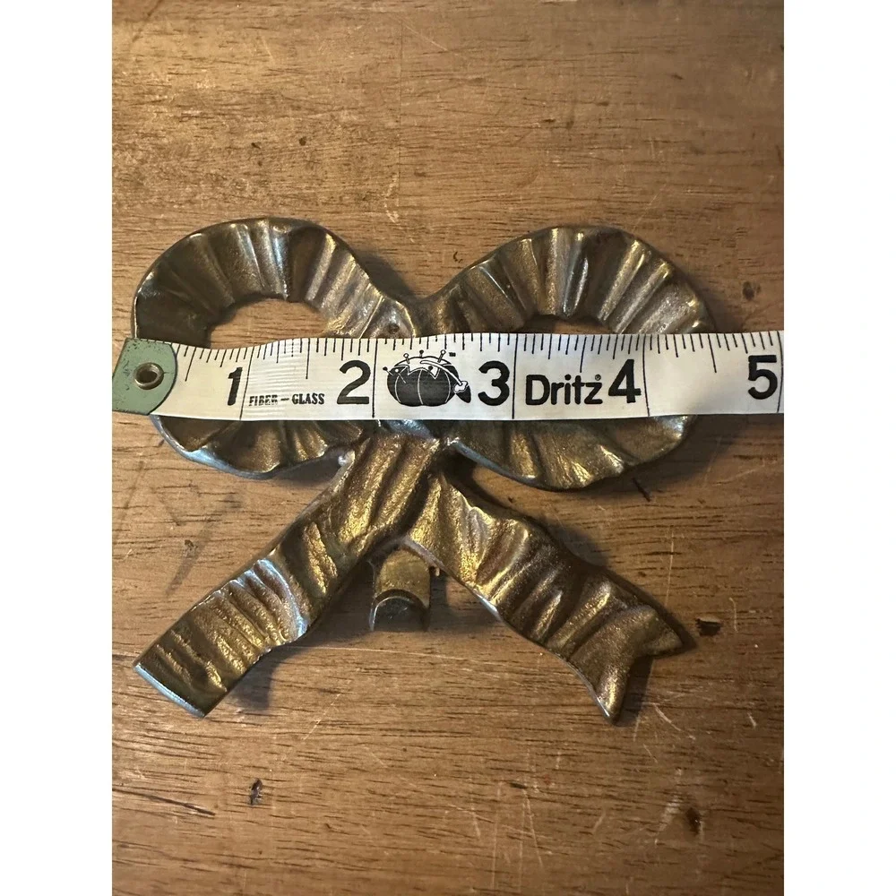 Vintage Brass Bow hook